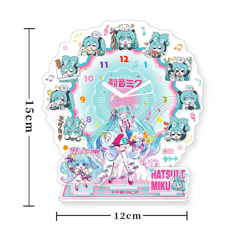 Event Support - Hatsune Miku Anime Akrilik Saat Standı